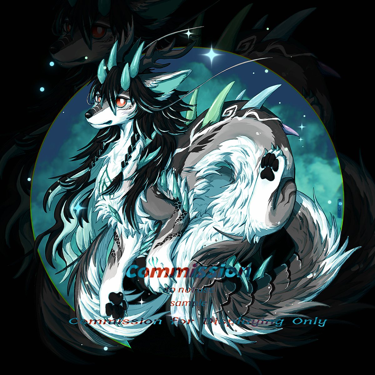 MNanzhu's tweet photo. 🐉🐶#furry https://t.co/kqcQppkxex