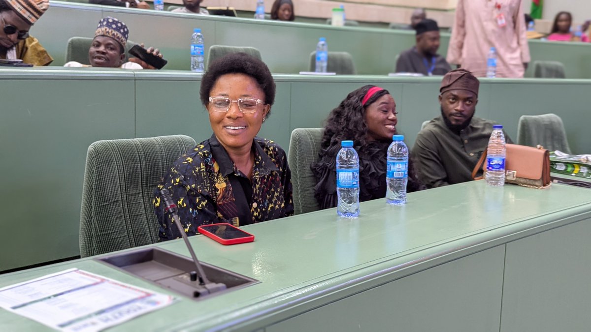 immanueljerne's tweet photo. We were joined by H.E. Engr. Jani Ibrahim, the National President of the NACCIMA and H.E. Mr. Yousef Hassan Khalawi ICCD on the Day 2 of NEXUS 2026 at the ECOWAS Secretariat for the International Youth Day Summit 2026 by NACCIMA NYE.

#immanueljerne https://t.co/pAZYpTAzwH