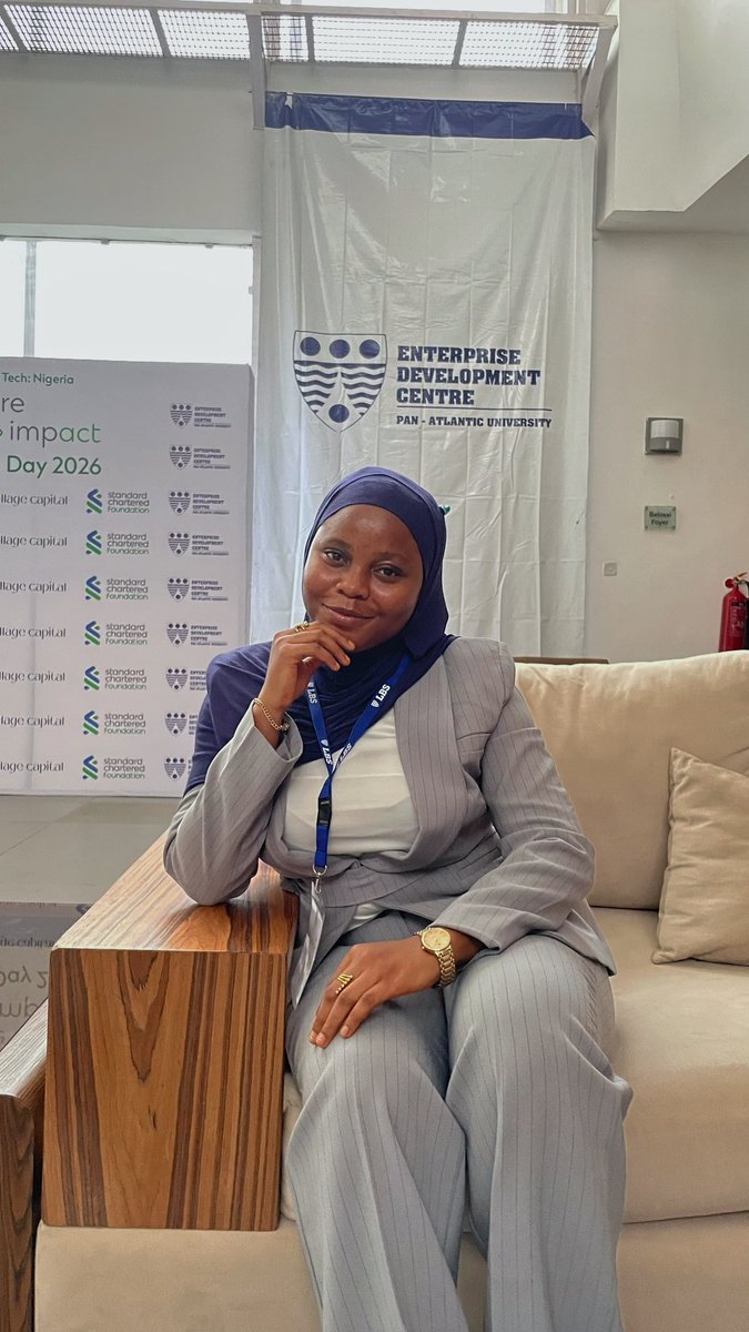 Aishadimeji's tweet photo. Like our saying in Unilorin, it’s not bye bye, but see you again!!!

Allow me to reintroduce myself: Akinlabi Aisha Abidemi; ND (Federal School of Statistics, Ibadan), BSc (University of Ilorin), and now, mMBA (Lagos Business School).

#ViMP2026 #mMBA https://t.co/In1P07hM05