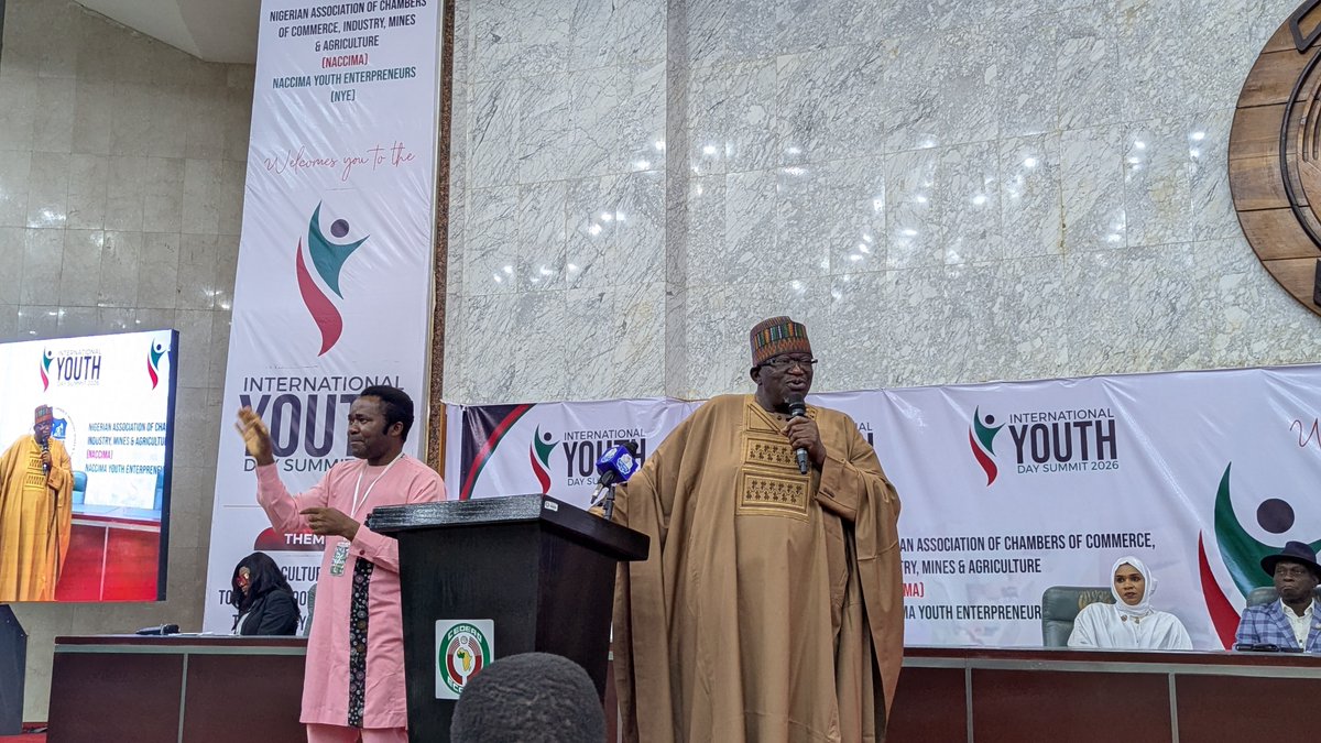 immanueljerne's tweet photo. H.E. Mr. Yousef Hassan Khalawi, the ICCD joined us for a more constructive conversation on how to advance Nigerian Youth through partnership and alliance with NACCIMA.

H.E. Engr. Jani Ibrahim, the National President of the NACCIMA built on opportunities NACCIMA has to offer. https://t.co/vDa44u9bW3