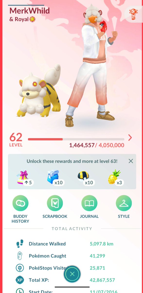 MerkWhild's tweet photo. @pokemongoappuk Repping red since the beginning! https://t.co/gnE8zUwLy2
