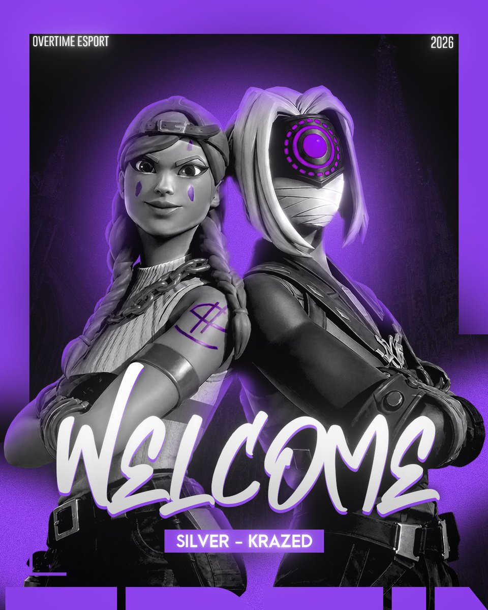 OvertimeGGs_'s tweet photo. Here are the two new players who will represent us in the North West America region. 

Time to live the American dream !

With @silverfnx1 and @krazedfn23

#OVTWIN https://t.co/Bm6NOkjhBC