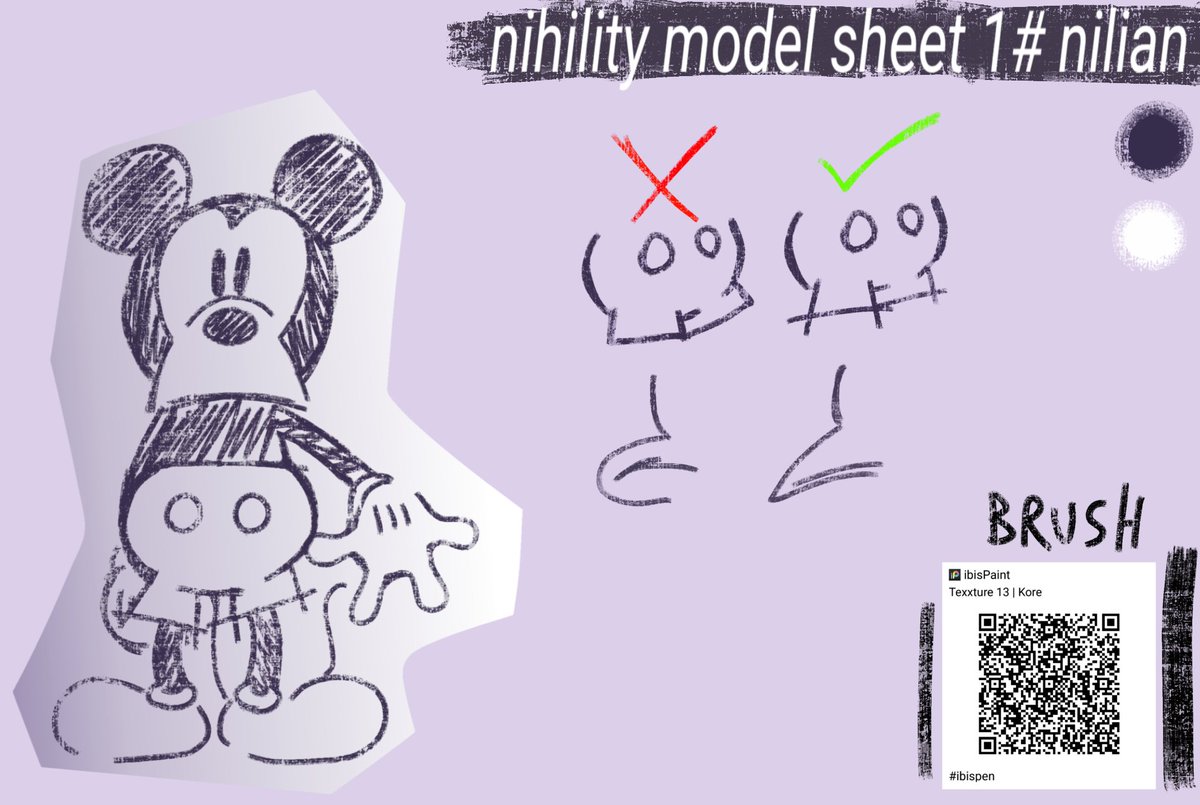 SNSNihility's tweet photo. In case you didn't know, teasers are also being post in the server more faster than in here ! Letting that aside ..

Here's Nilian (Main Week Mickey)'s Reference Sheet!
By @metronbob162731 https://t.co/99rlBSPzB8