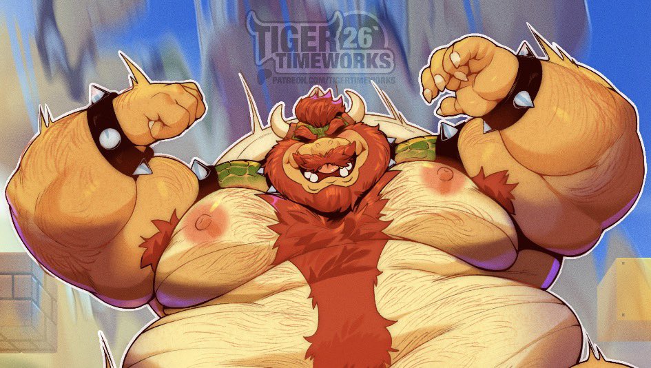 tigertimeworks's tweet photo. Bowser THWOMP!! See the full on P-site https://t.co/578uyVqkPk