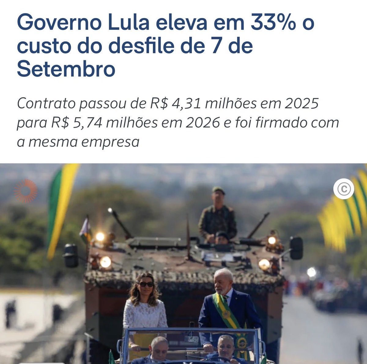 desireerugani's tweet photo. Desfilou pra NINGUÉM
E ainda foi 33% mais caro 🤡🇧🇷 https://t.co/4mOmAgrtfZ