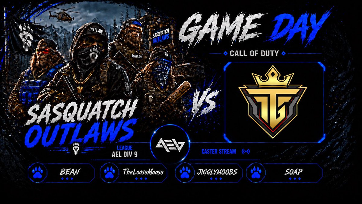 SQGGaming's tweet photo. 🆚Tuga Uncs
📅07.09.2026
⏰21:30
🏆@AMeLeague 
🎙️TBC https://t.co/nF5iim10tx
