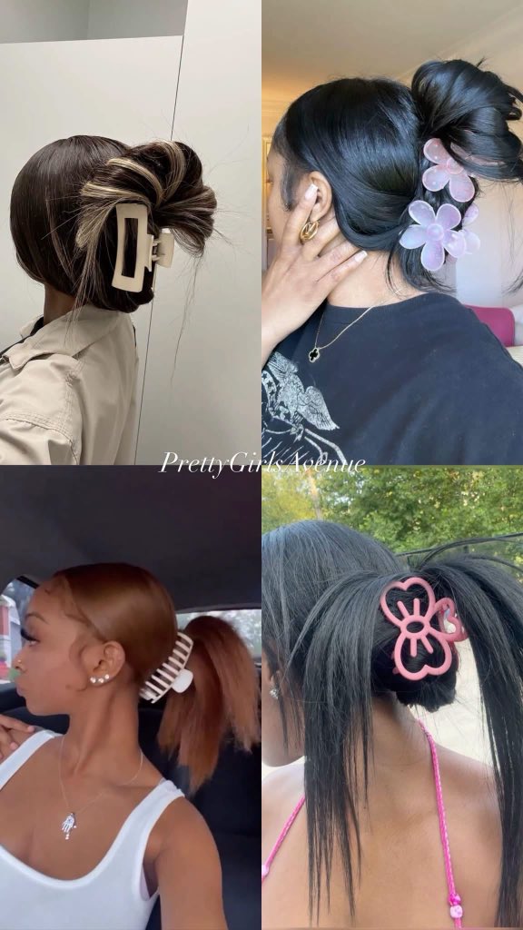 GirlsBeautyy519's tweet photo. pretty girls love a good claw clip 💗🫶🏽 https://t.co/26GtUGhGmS