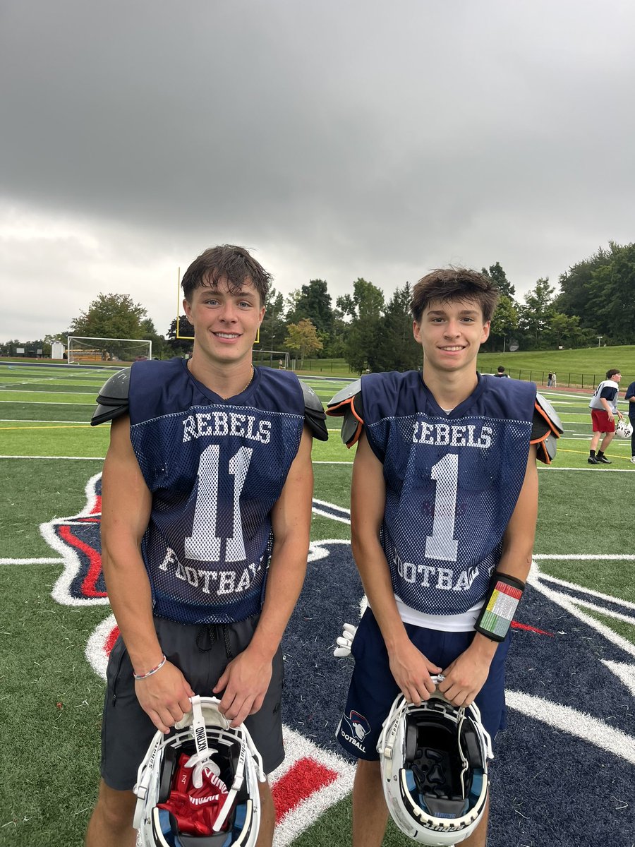 NFRebelPower's tweet photo. Rebel Football Captains for 2026

Braydon Hill & Zach Dudas

They earned it, now comes the responsibility
But leadership doesn't stop with 2 guys

We have a locker room full of guys capable of leading

Title or no title we need everyone leading

2026 FB team is coming together at the right time