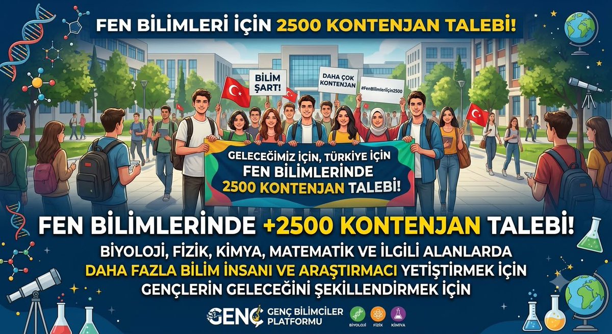aakubraaaa's tweet photo. Çocuklarımızın merakı cevapsız kalmasın. Fen Bilimleri kontenjanları artırılsın. #fenbilgisi2500kontenjan https://t.co/6nGjlj8cMD