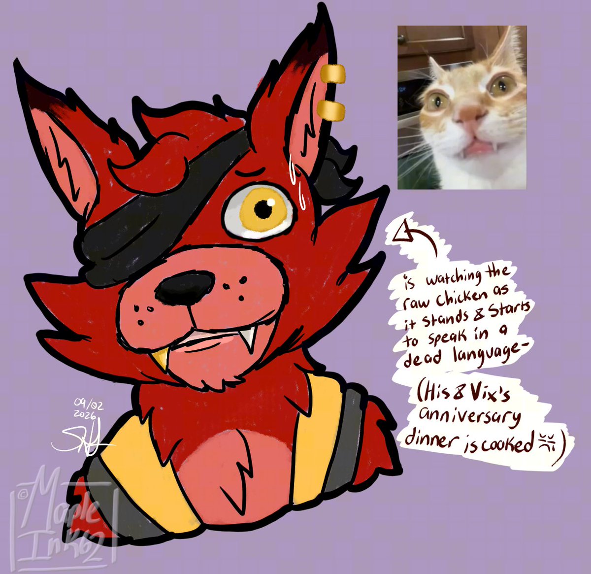 MapleInk62's tweet photo. s'more miscellaneous doodles from my FNAFxUndertale AU ✨
#fnaf #foxythepirate #fivenightsatfreddys #bonnette #ballora #bonbonfnaf #fnafsisterlocation #puppllora #puppetfnaf #fangle (vixen is mangle) #catmeme #artmeme #meme #digitalart #welsh #welshoc https://t.co/DAkh8AmV8Q