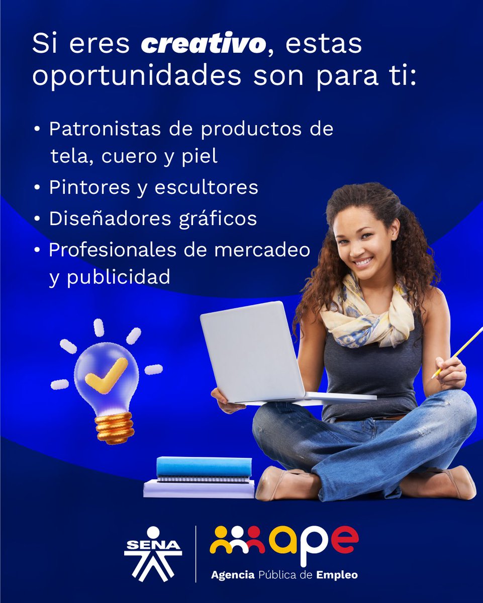SENAComunica's tweet photo. 🚀 ¡Es momento de encontrar el trabajo que tanto has soñado! 🤩

Ingresa a https://t.co/xC9xZh4yWR 💻, registra o actualiza tu hoja de vida y postúlate a las miles de vacantes disponibles.

🔎 Tu próxima oportunidad laboral puede estar aquí. ¡Da el primer paso!

#SENAEsEmpleo https://t.co/jQ94PJUt7m