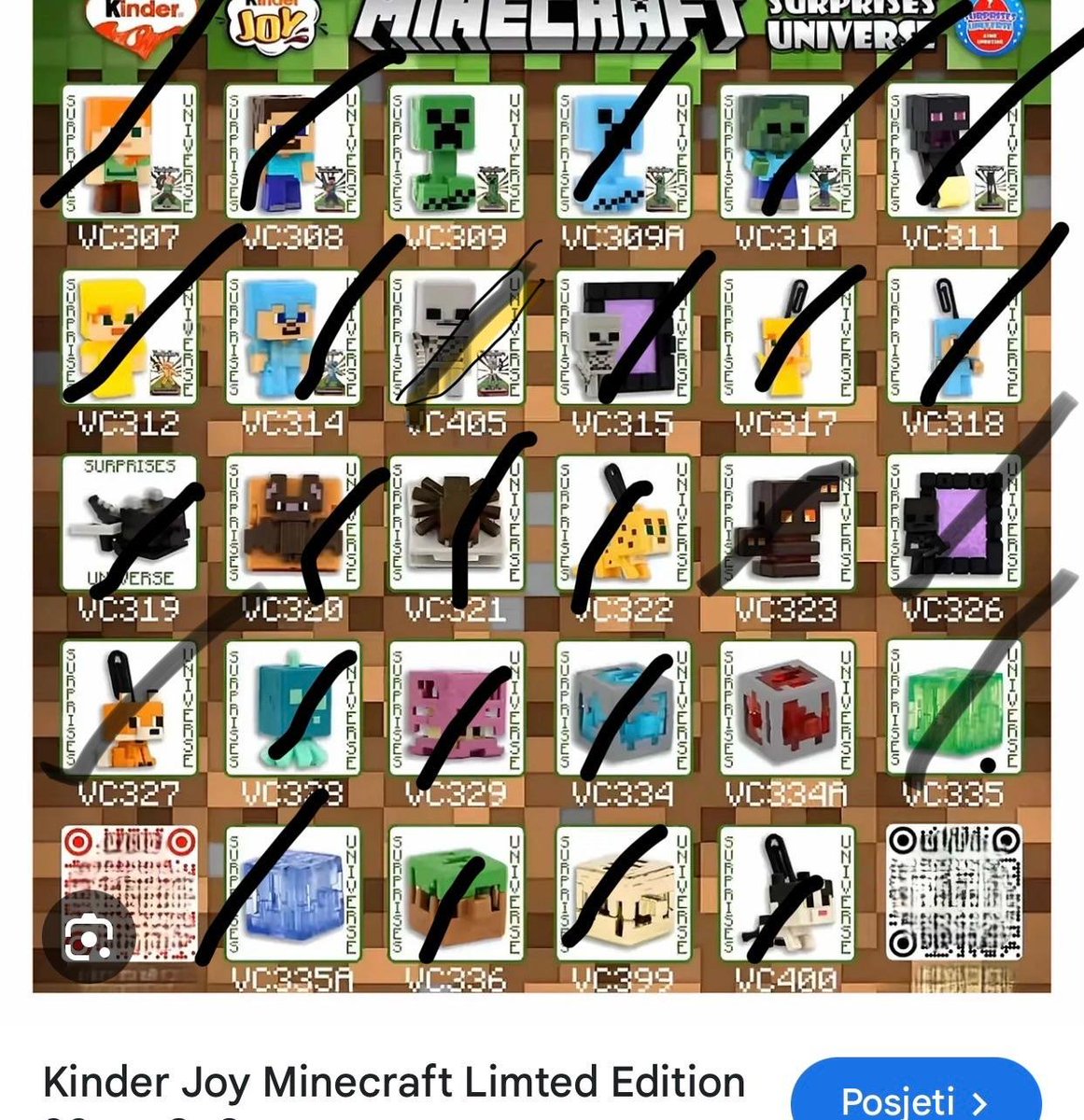 TruckDriverSrb's tweet photo. Molim tviter drugare,ukoliko skupljate #kinderjoy #minekraft i imate duplikate da mi se javite pa da razmenimo ako i vama fale.l neki ❤️
Hitno 🤭
VC309 i VC334A https://t.co/uyZZMxQqJd