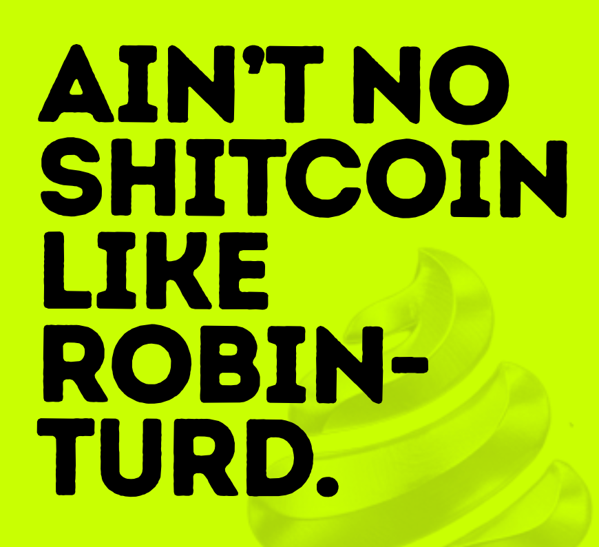 onthewayup's tweet photo. 21 high quality $turd spreaders have joined the #robinturd turd army so far.
And I'm grateful to each and every one of you. https://t.co/PFjDGcgXOh