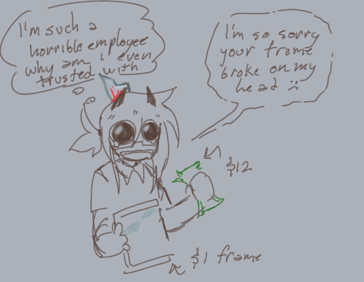 Astral___Star's tweet photo. Overthinking really makes you stupid huh.... https://t.co/T5CMXC3A85