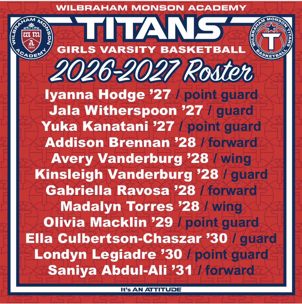 WMAGirlsHoops's tweet photo. 🚨 ATTENTION COLLEGE COACHES 🚨

REMINDER‼️OUR FALL OPEN GYMS START NEXT WEEK, MONDAY 9/14‼️

WE have two unsigned 2027 point guards, a bevy of talent in the 2028-2031 classes &amp; all with a hunger to work &amp; improve. PLEASE text, call or email (dbrown@wma.us) Coach Brown to attend! https://t.co/HlpahDoNu0