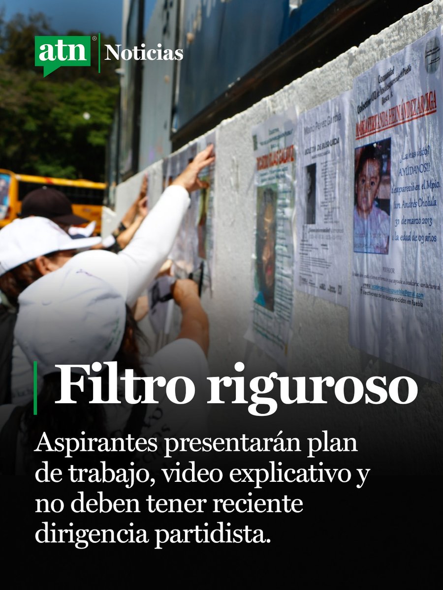 latropical102's tweet photo. 🔎📋 #ATiempo Abren el proceso para elegir titular de la Comisión de Búsqueda estatal. 

Colectivos y organizaciones podrán proponer candidatos; habrá filtros rigurosos, plan de trabajo, video explicativo y se exige experiencia técnica. #Puebla https://t.co/XCcVdTtFz1