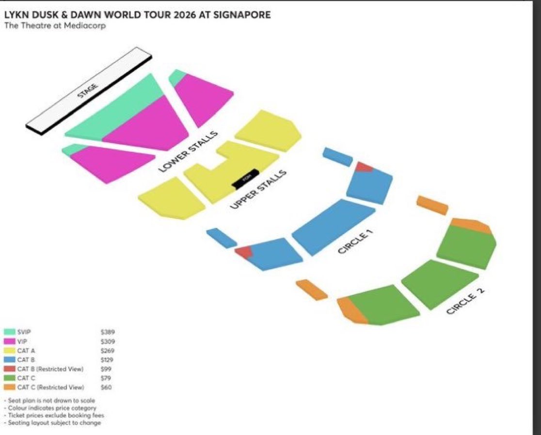 c5oz4's tweet photo. WTS
 LYKN DUSK AND DAWN WORLD TOUR 2026 in SINGAPORE
For Sale 🎫
2x SVIP Tickets 
4* VIP 
Zone A 

Eticket transfer
Send a Dm if interested 
Interfans can Dm 

#LYKNDuskAndDawnxSingapore 
#LYKN
.2! https://t.co/01f1izOqzg