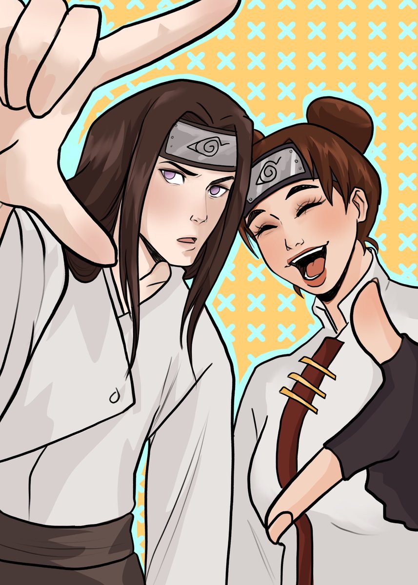 DaniMarieDraws's tweet photo. Redo of my classic Team Might Guy portraits!! It’s fun to see how I’ve grown as an artist. I wish I had the original art but it got lost with the dead iPad I can’t restart 😭 

#rocklee #mightguy #neji #tenten #naruto https://t.co/88KMZAvCPb