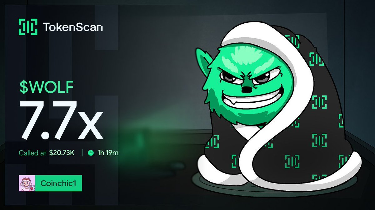 _coinchic's tweet photo. 7X up profit from my early alpha call on $WOLF

CA;
G1iAXxMEsx6EwtPyw5mLgvWoZZVPhNKiHjimFti8pump

#Memecoin #SolanaGems #Memecoin100x https://t.co/nQ1jK1eI4X