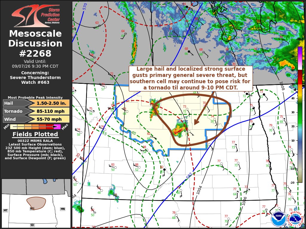 NWS Storm Prediction Center on X: 