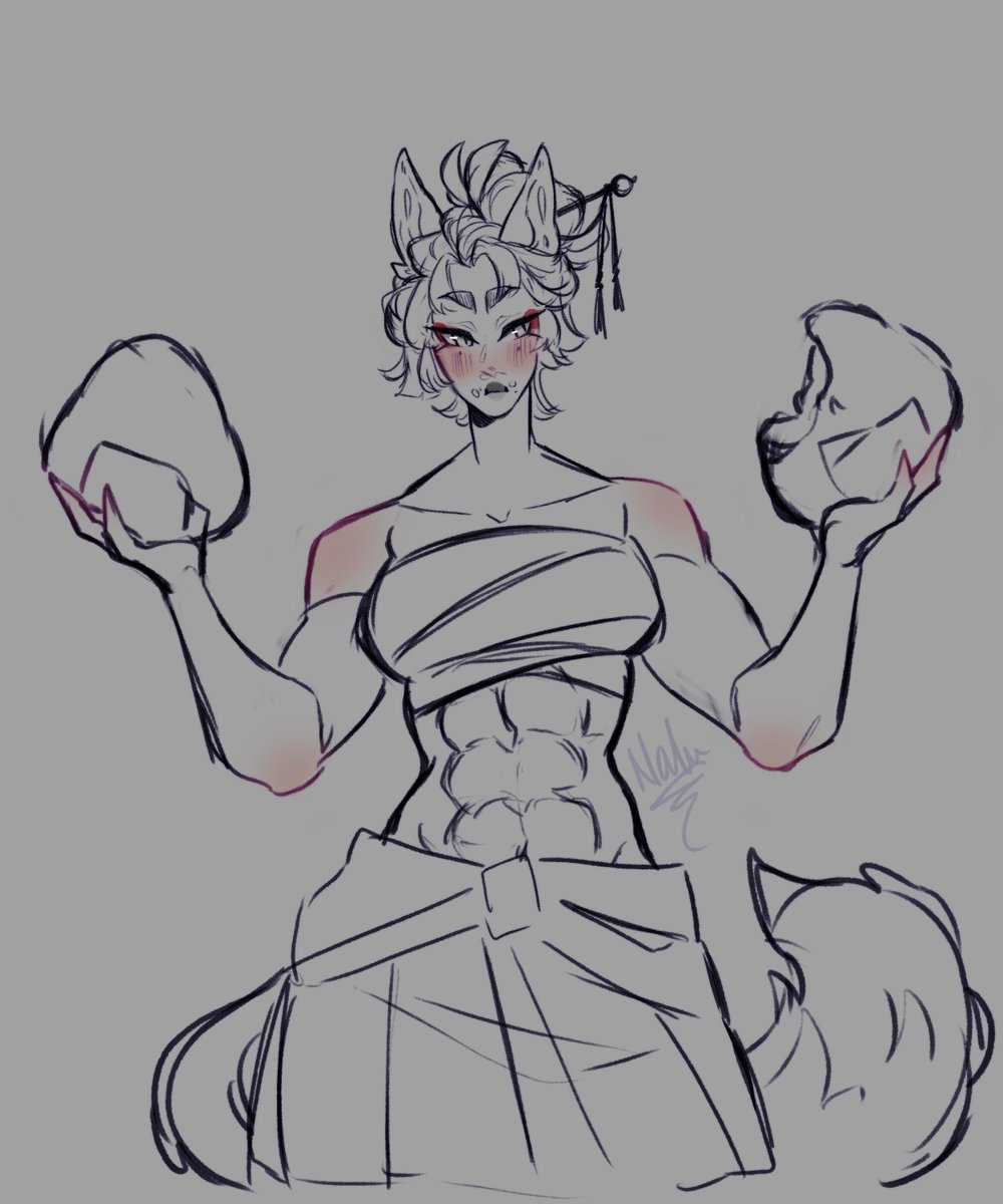 Minerva_Novaa's tweet photo. Big girl gotta eat 🍙
#dndcharacter https://t.co/MysECjFsaU