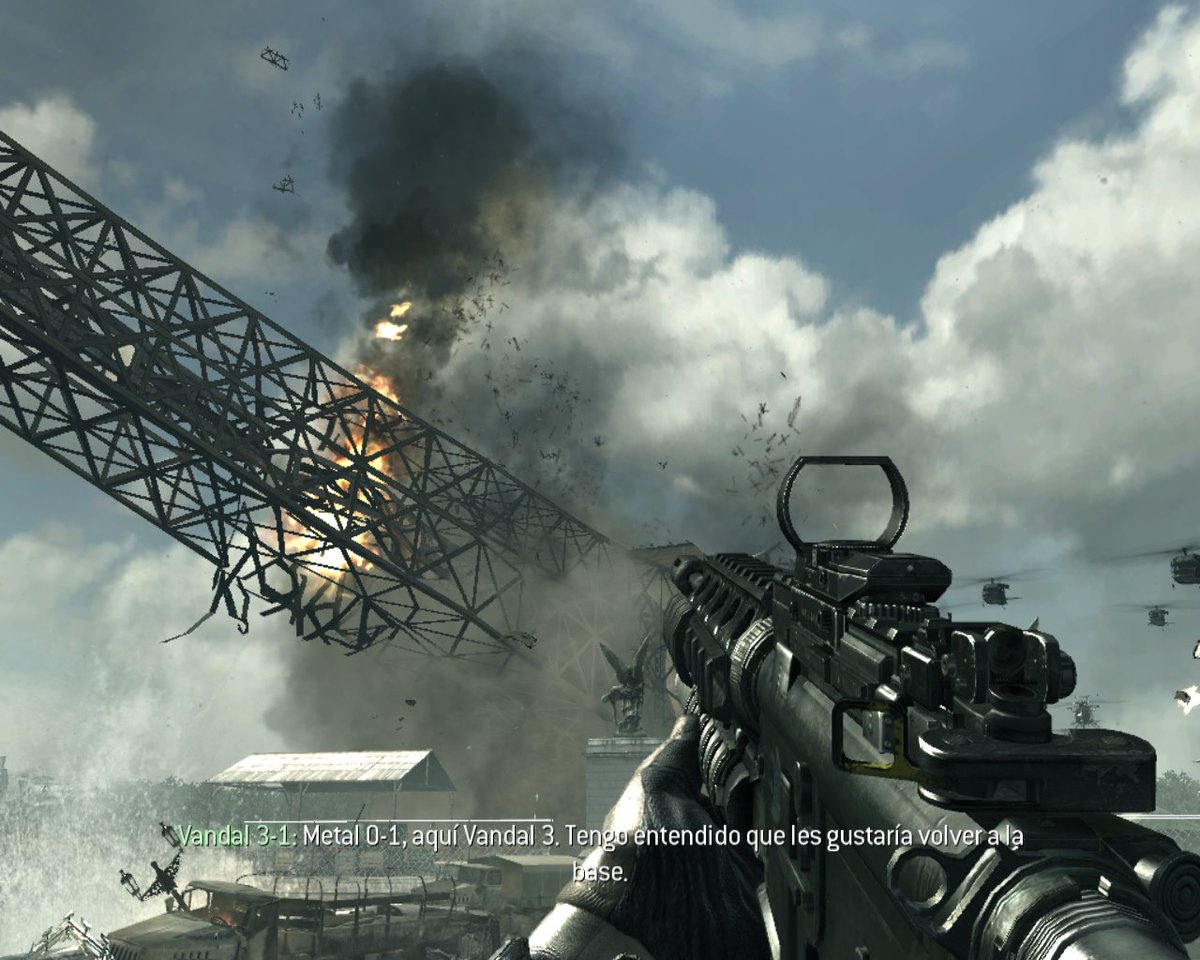 capifred's tweet photo. Vamos a terminar estoy hoy xd

Super epico todo hasta el momento, lo de la torre en paris me dejo boca abierta. 

#CODMWIII https://t.co/N3s6uZWrTa