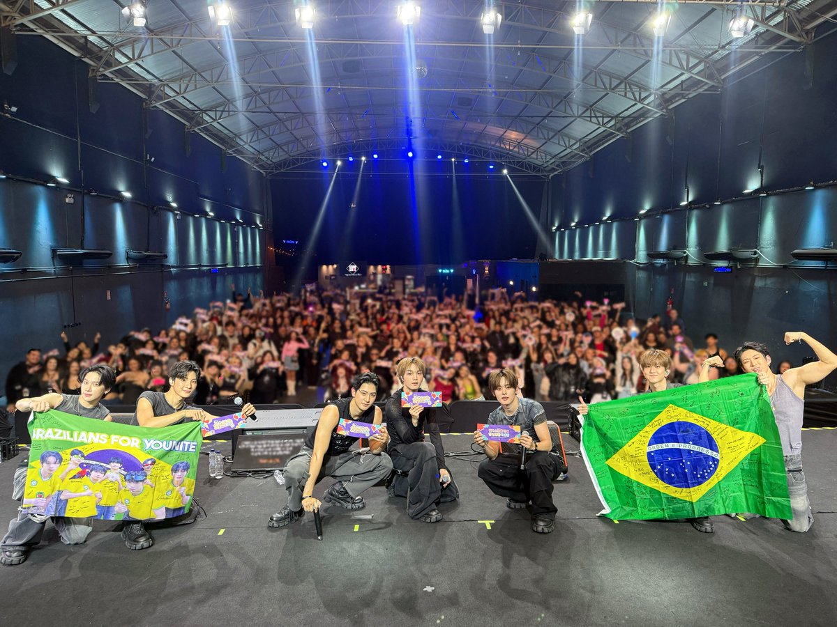 YOUNITE_offcl's tweet photo. [📷]

2026 YOUNITE TOUR IN BRAZIL 

260907 SAO PAULO 완료💚
SAO PAULO 오늘 최고였어요!
Até a próxima! 💖

#YOUNITE #유나이트
#YOUNITE_IN_SAOPAULO
#2026YouniteTourInBrazil https://t.co/h4qehTH9Le
