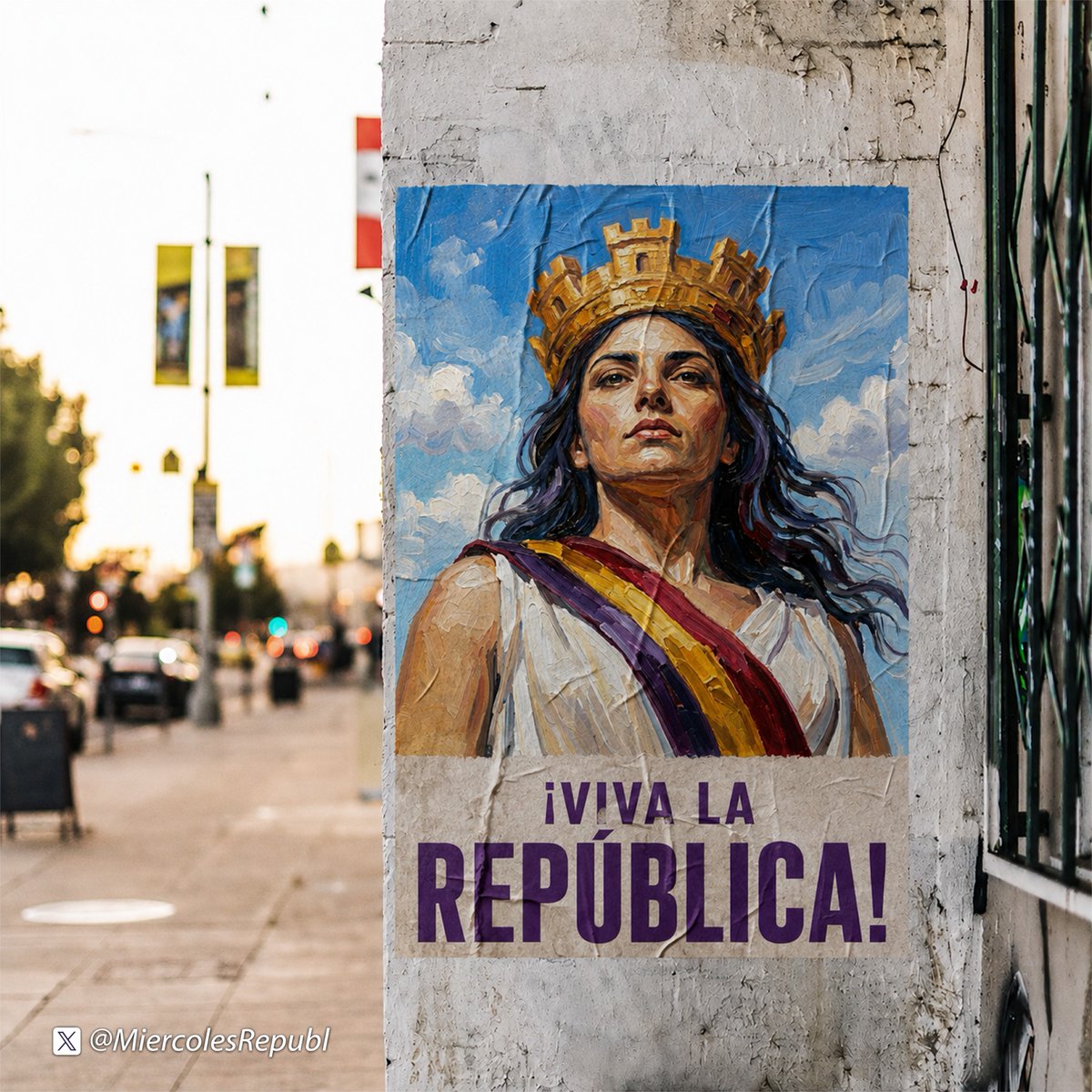 MiercolesRepubl's tweet photo. 🌿 Sin República no tendremos una auténtica democracia en España.

🌿 Suma tu voz cada miércoles a partir de las 19.00 h (18.00 h en Canarias) en el hashtag por la III República   ❤️💛💜  #LaRevuelta https://t.co/iY969BX1MI