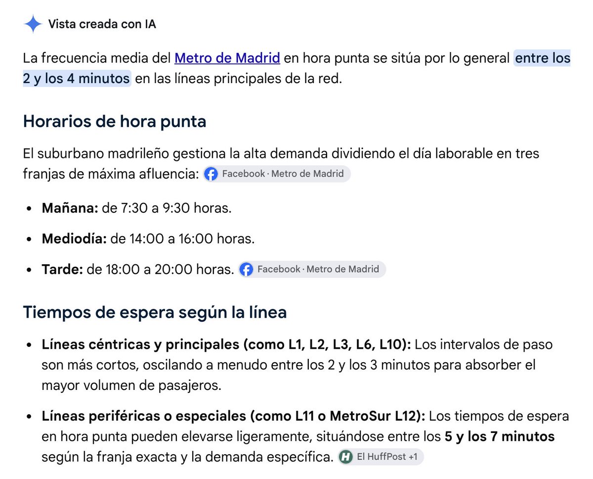 josea_ng's tweet photo. @JuanCeMed Lo puntual sobre lo sostenido. En mi experiencia por las últimas veces que lo he utilizado en Madrid, en hora punta, con una frecuencia de muy pocos minutos (<5) no parece que de mucho margen de aumentar la frecuencia. https://t.co/FkCAH3dQQ7