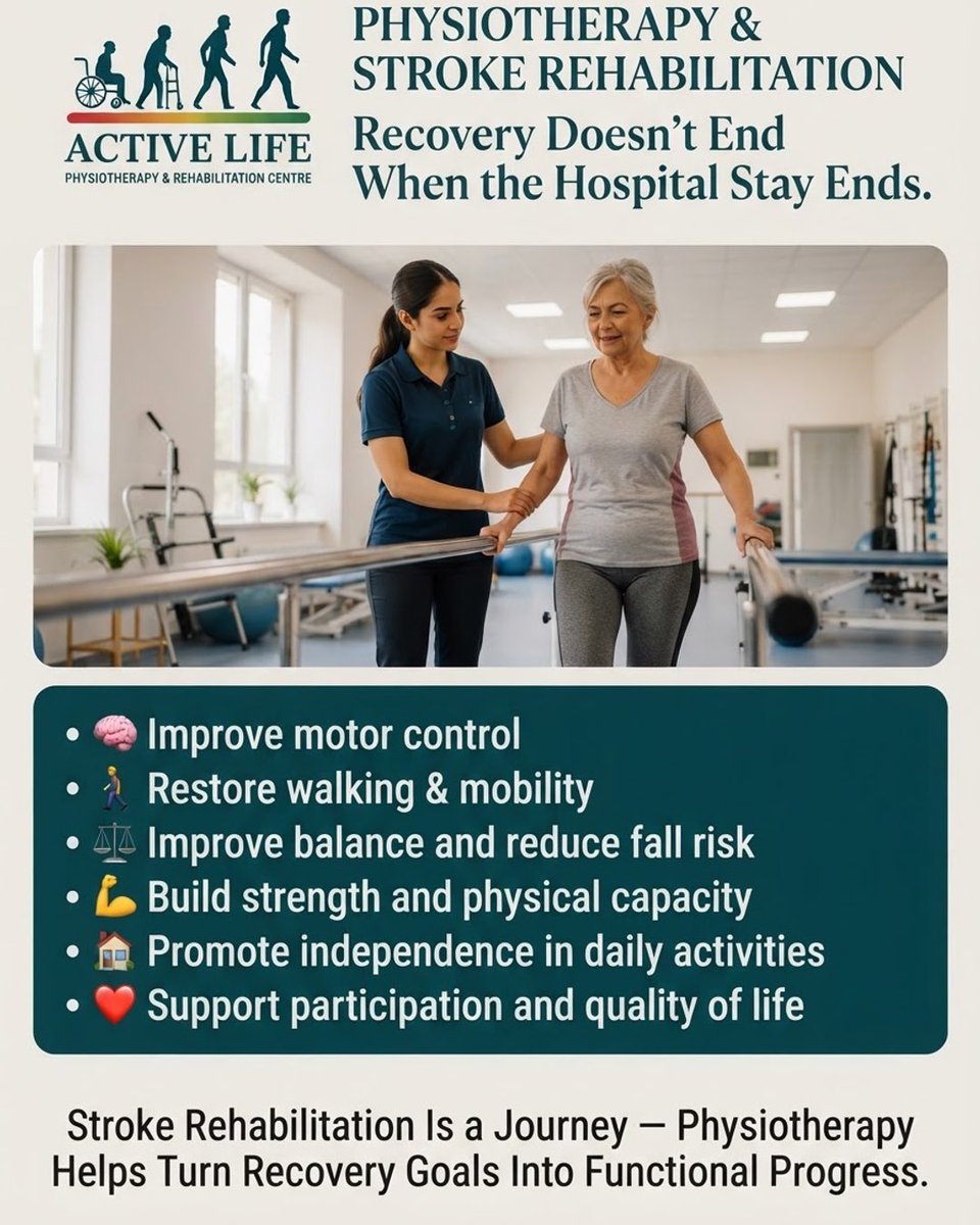 ALPhysioRehab's tweet photo. World Physiotherapy Day 2026 🧠❤️

Physiotherapy and physical activity support cardiovascular health and stroke rehabilitation—helping people move better, regain function, and live more independently.

Movement is more than mobility.

#WorldPTDay #Physiotherapy https://t.co/MjwtlIj4pw