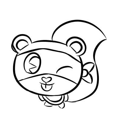 RainyVix36893's tweet photo. A few doodles #htf #happytreefriends #htffanart https://t.co/BmMoW3OyYu