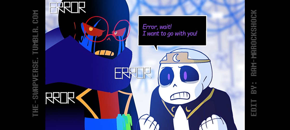 Marockshock's tweet photo. PART 2 of Swapverse edits SINCE PEOPLE LIKED THEM N THAT MAKES ME SO HAPPY OKOK
(n no thats not shattered dream dont call him that😭)
*
*
#undertale #underverse #alternateuniverse #swap #swapverse https://t.co/6x7iMgsja0