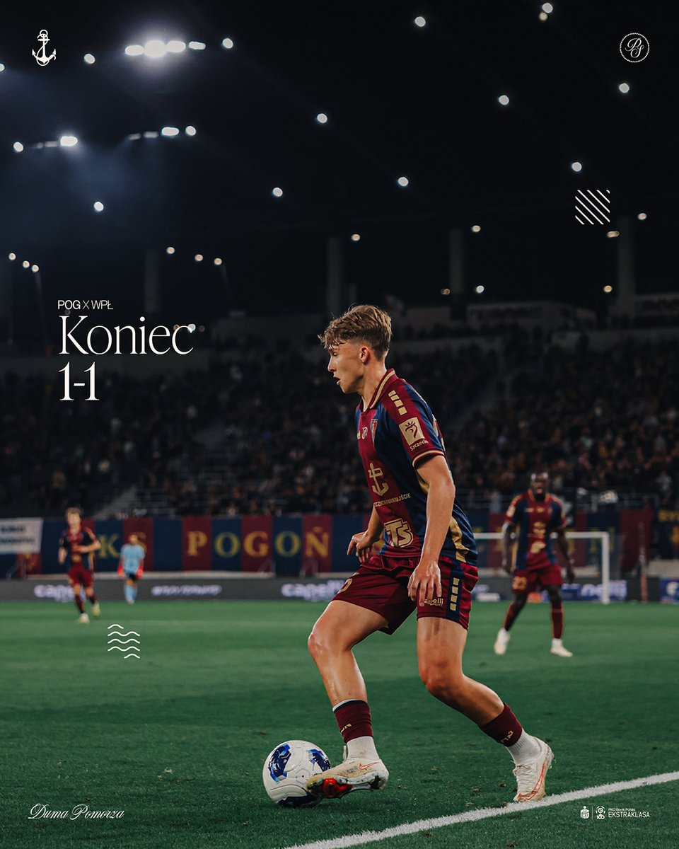 PogonSzczecin's tweet photo. Tylko punkt.

#POGWPŁ https://t.co/j2QGBbDNhd