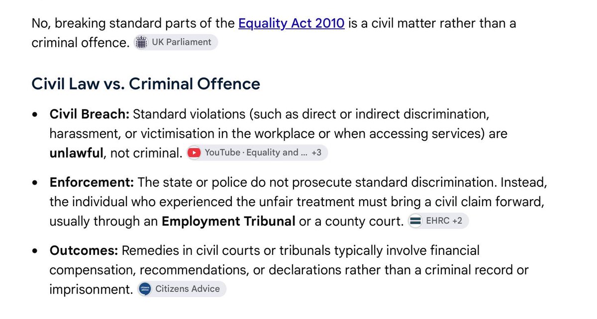 TangleMaker's tweet photo. @claire88424030 A ‘criminal offence.’ You’re a dopey one aren’t you? Is there anything else in your tiny little head that these nasty gangsters get up to? Will they go to a little prison for allowing toilet access? (I’ve pasted something below which should be simple enough even for you) https://t.co/BxzFRciYpl
