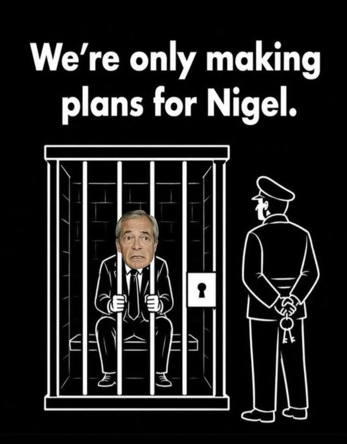 DanielOrange77's tweet photo. @LeeAndersonMP_ @reformparty_uk Hi 30p Lee. What did @Nigel_Farage do for Clacton with the Β£5,000,000 bribe he received? π€
Just asking questions.
#RussianInterference
#PrisonForFarage https://t.co/RoZwDoQQsH