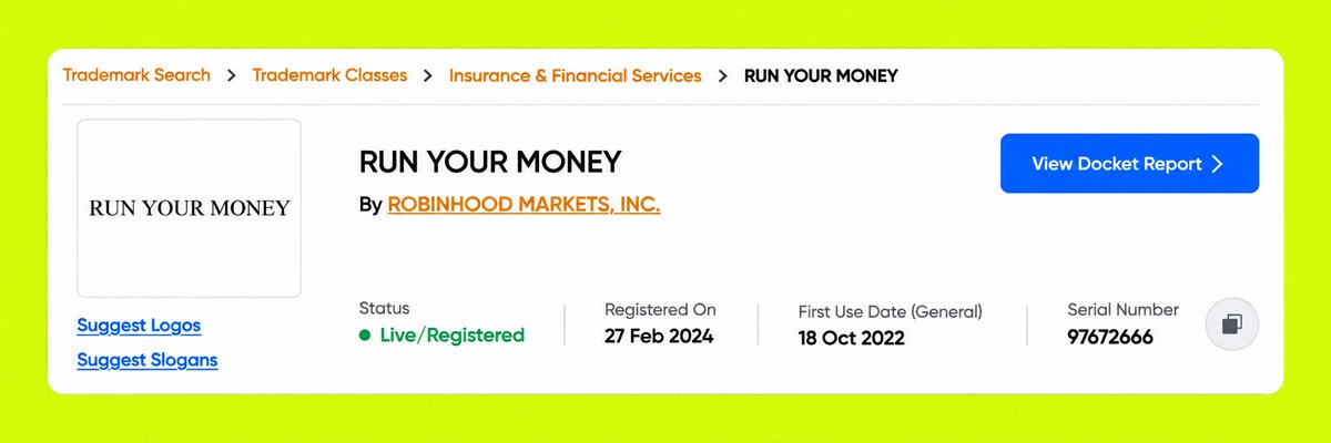 RunYourMoney_RH's tweet photo. RUN YOUR MONEY $RYM 

They own the trademark. We own the hood.

CA: 0x516c0878acca15E7eB2f6a401b5B6cd2a0f9f455 https://t.co/RQGr4I9sDx