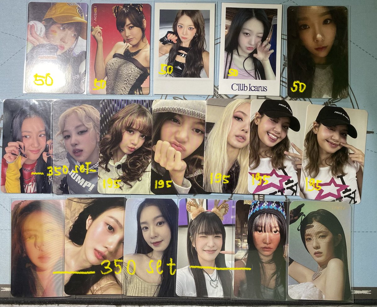 Kyo_onhand's tweet photo. wts lfb onhand ph ww

girl group photocards

price in the photo

— onhand and PAYO
— no rush shipping
— read pinned before DM
— x sensitive and impatient buyers

dm to claim!

# kep1er tara triples ARTMS Choerry Club Icarus Taeyeon Blackpink Jisoo Rose Lisa IDLE Red velvet itzy https://t.co/yYxixPGt6h