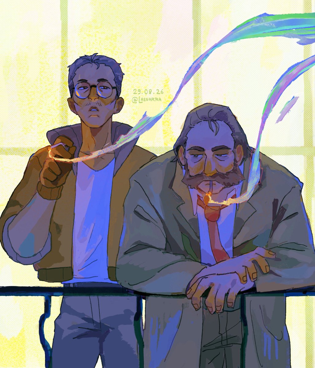 Laenarra's tweet photo. #discoelysium finished it recently and it’s such an amazing game https://t.co/XDtGewViCf