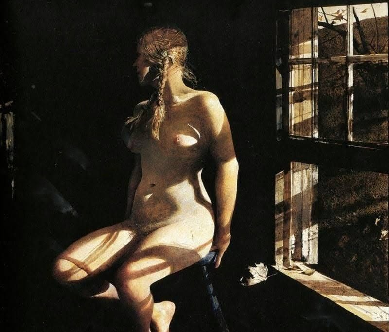 edwereddie's tweet photo. Andrew Wyeth ,, Lovers ,,1971 https://t.co/ZZ8nU9OdBj
