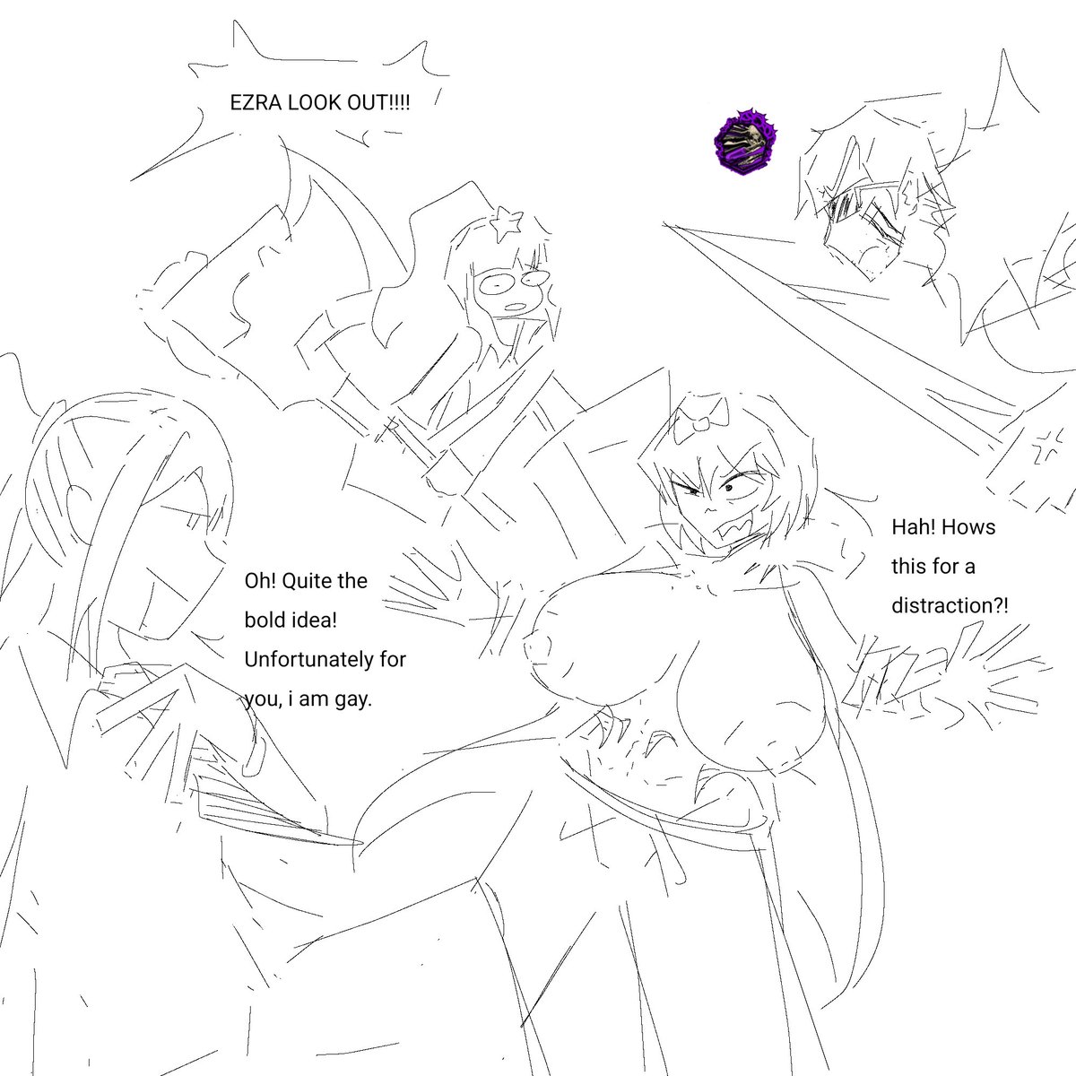 PlasticBeachInc's tweet photo. dumb low effort sketch to pass the time https://t.co/eDrDeyQFnS