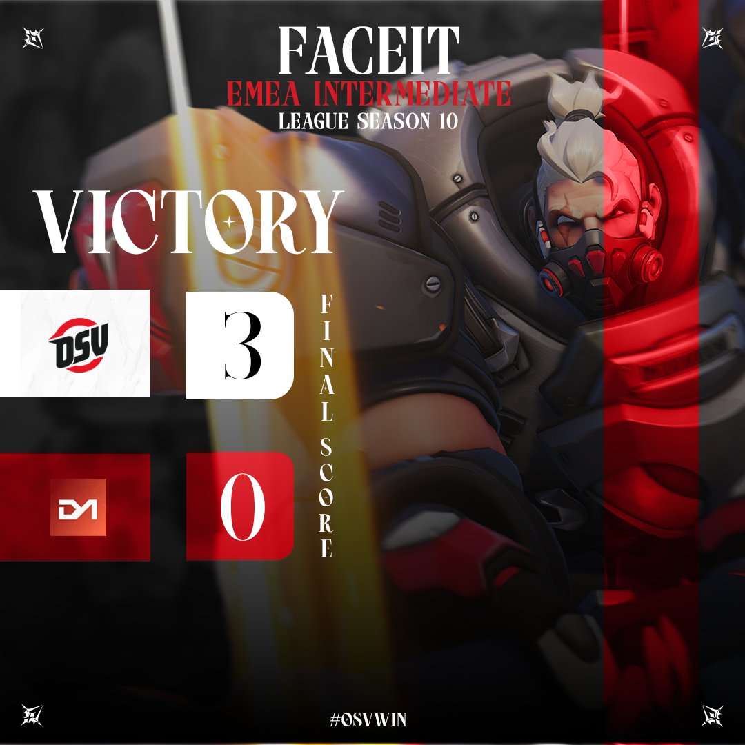 OservEsport's tweet photo. Victoire !

Notre équipe Overwatch s'impose 3-0 pour son premier match de @FACEIT_OW EMEA Intermediate Season 10 

Rendez vous mercredi pour suivre la suite de leurs aventures! 

#OSVWIN https://t.co/4iYECX8FaT