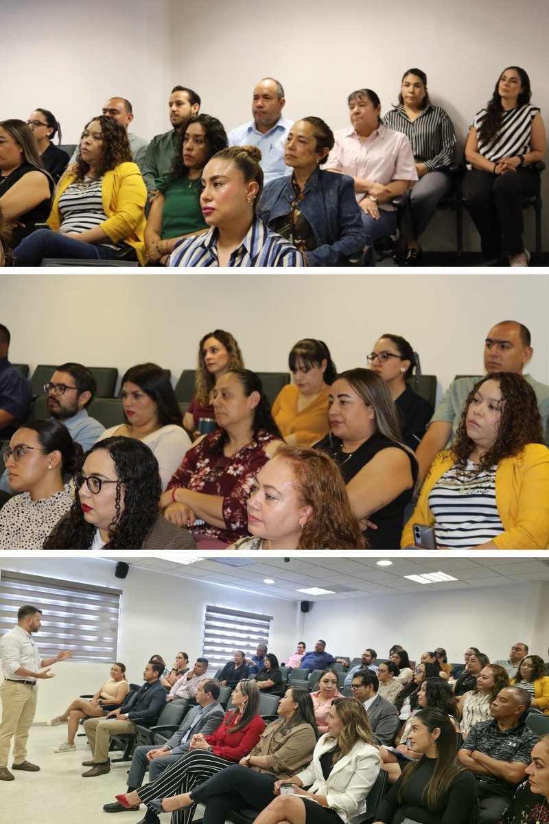 TElectoral_Dgo's tweet photo. #EnLaAgenda | El Tribunal Electoral del Estado de Durango #TEED, llevó a cabo la primera sesión de la capacitación “Tribunal Incluyente”, impartida por el Lic. Oscar Zaldivar, @oscar_zaldivar, presidente de la organización civil “Sí se puede”.
Dicha capacitación esta orientada a que el personal se fortalezca en la atención adecuada, digna e incluyente a las personas con discapacidad. Durante esta jornada se abordó la introducción al lenguaje incluyente, así como conceptos fundamentales relacionados con las personas con discapacidad.
Con estas acciones, el Tribunal no solo garantiza la protección de los derechos político-electorales e impartición de justicia a las personas pertenecientes a los grupos vulnerables, otorga condiciones para garantizar su accesibilidad con empatía, respeto y sensibilidad.💜
@by_maldonado @LaurenciaLyso