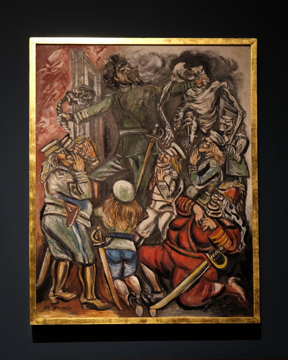 MUNALmx's tweet photo. Una fuerza plástica inconfundible 🏛️🔥 Honramos a José Clemente Orozco, maestro de la plástica mexicana del siglo XX.

En el MUNAL, descubre su visión crítica y legado en nuestra exposición permanente “Arte y visualidad en el México moderno” 🏛️📜 https://t.co/DyXSRmBs7d