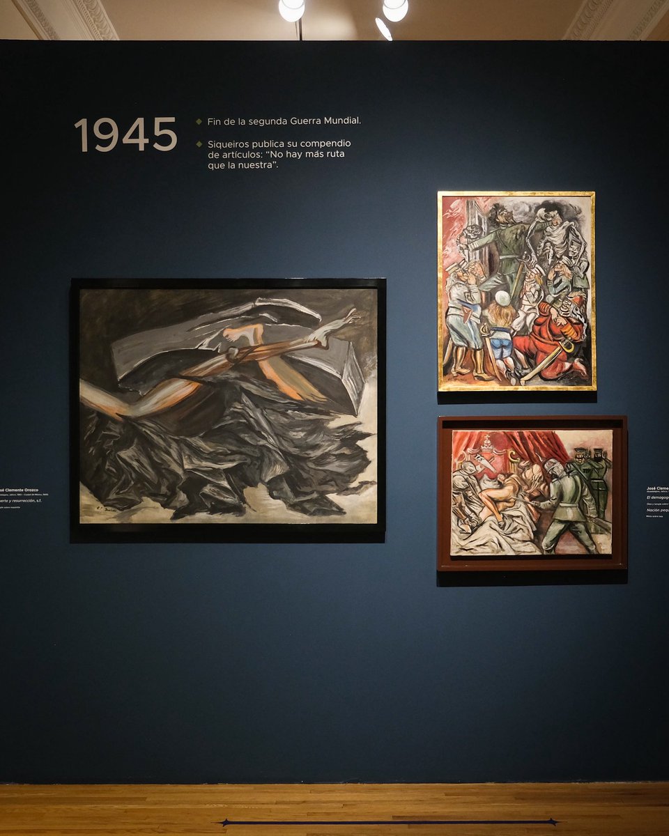 MUNALmx's tweet photo. Una fuerza plástica inconfundible 🏛️🔥 Honramos a José Clemente Orozco, maestro de la plástica mexicana del siglo XX.

En el MUNAL, descubre su visión crítica y legado en nuestra exposición permanente “Arte y visualidad en el México moderno” 🏛️📜 https://t.co/DyXSRmBs7d