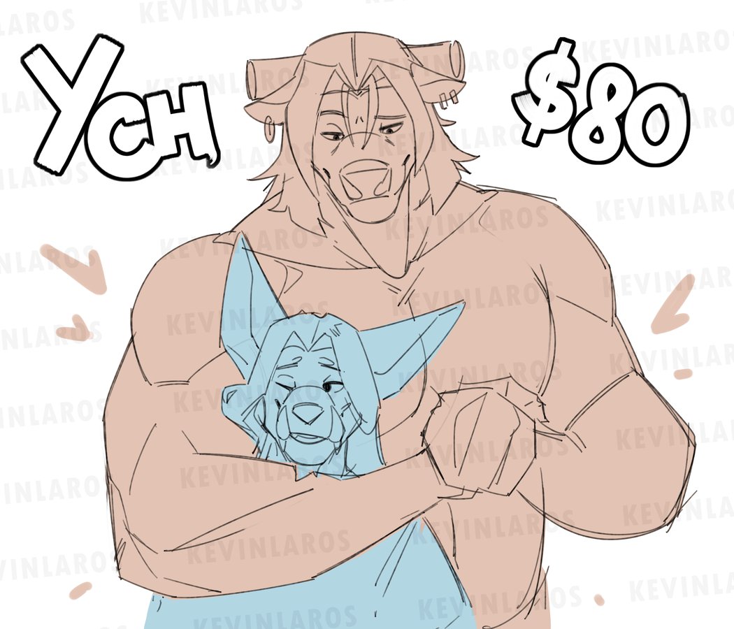 Keybinlarose's tweet photo. September YCH #1 (Multi-slot 0/3)

-Any species allowed, including human/humanoids.
-Open to adjusting size difference of either character slot, and open to most body types.
-Render style: Simple paint (2nd image)
!! Price is for both character slots.

Comment if interested!! https://t.co/kGHZtL3yb1
