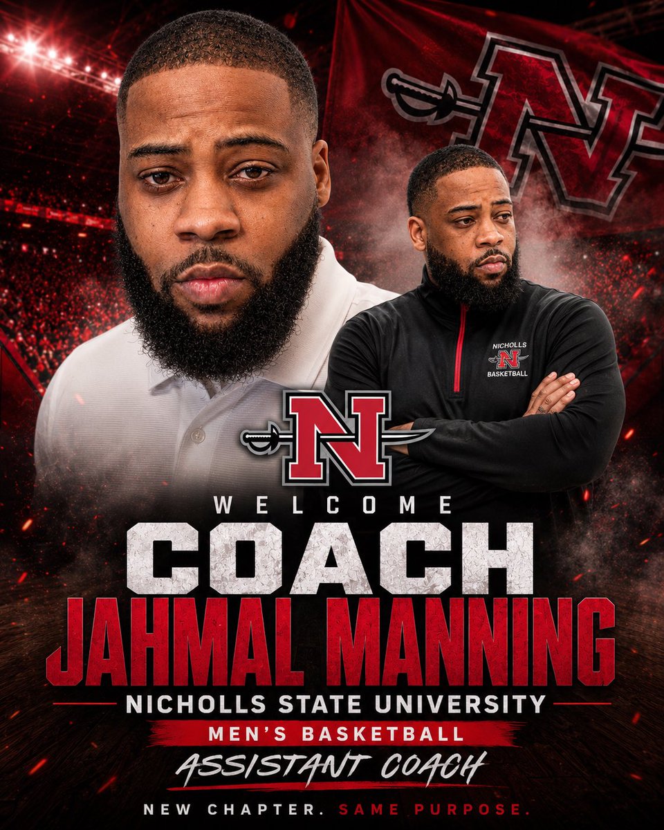 coachjmanning1's tweet photo. God continues to order my steps.

Grateful for the opportunity. It’s been a long road.

Division I Assistant Coach in the Southland Conference.

Let’s work. ⚔️ https://t.co/1kUlYNs9UN