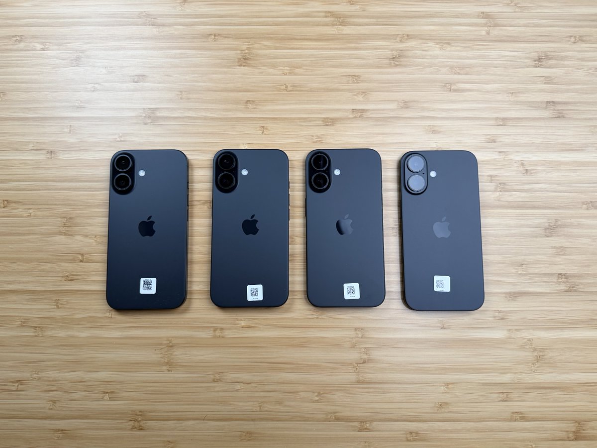 stetsondoggett's tweet photo. What’s the difference between

• fair
• good
• excellent
• premium

for @backmarket phones?

I decided to find out.

I bought four iPhone 16s in each of the different qualities.

I was shocked at the difference.

Video soon. https://t.co/ap3LWB4BD8