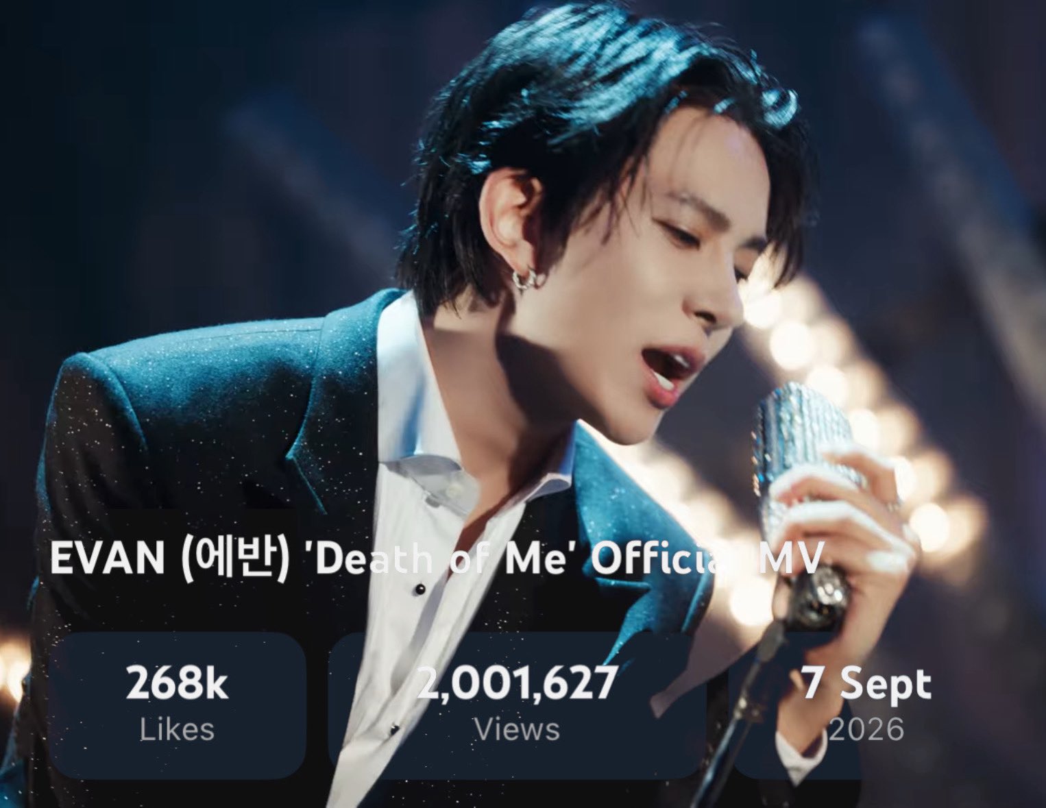 EVAN FOLDER on X: "EVAN (에반) ‘Death of Me’ Official MV has surpassed 2M ...