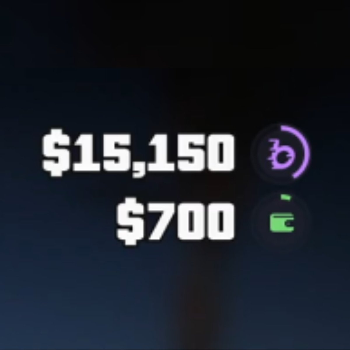 GTAlphaintel's tweet photo. Grand Theft Auto 6 will feature two financial trackers

Players will have a display icon for cash on hand and a 'BuckMe' bank account balance https://t.co/V6ZMpBYrJP