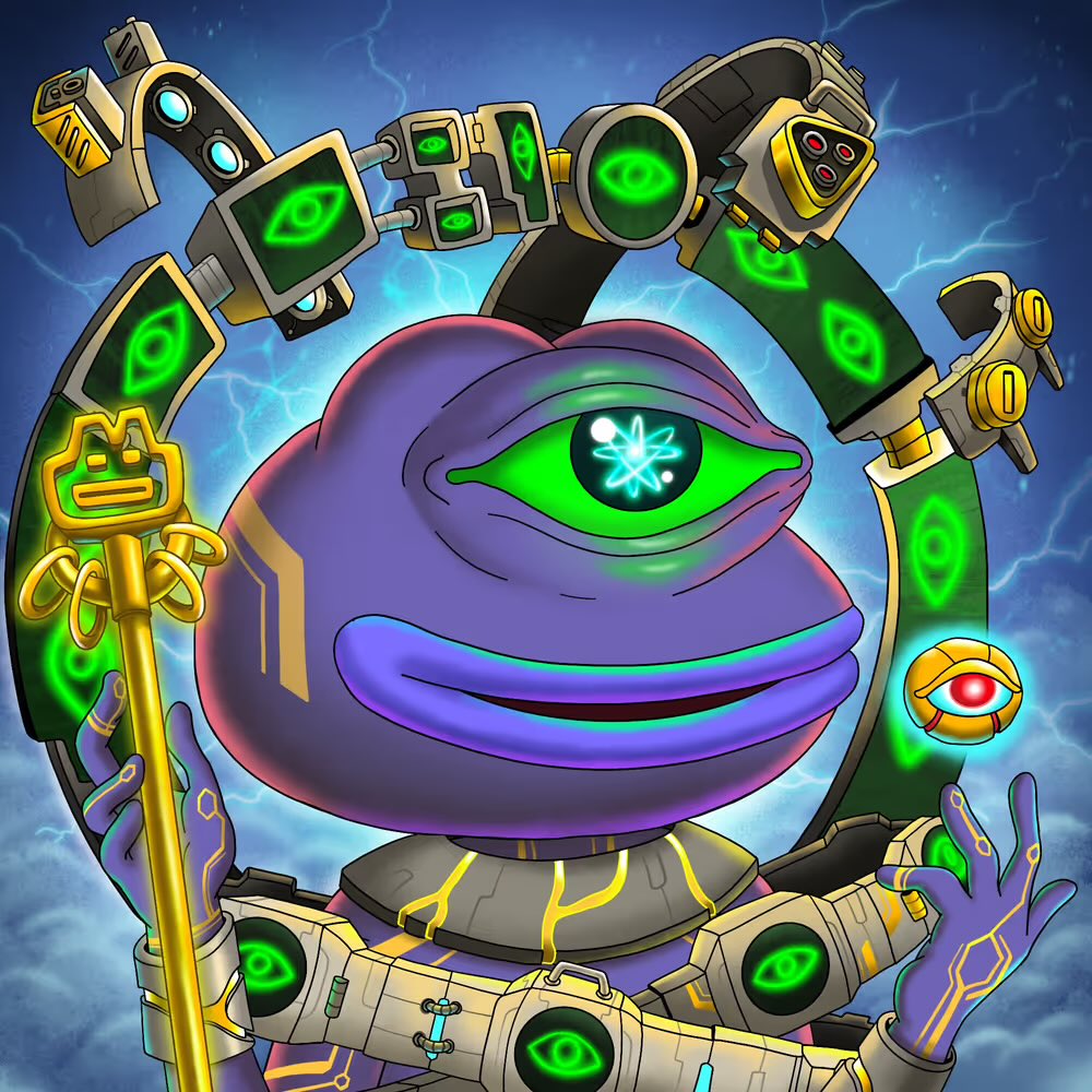 ufo_vault's tweet photo. My all-seeing 1/1 @PepeExplorers digital collectible 👽

Looking forward to what 1/1 @para__kingdom &amp; @TrystanNFT cook up in their new collection @TrustUsNFT 🦉✨ https://t.co/7rBmE94T0r